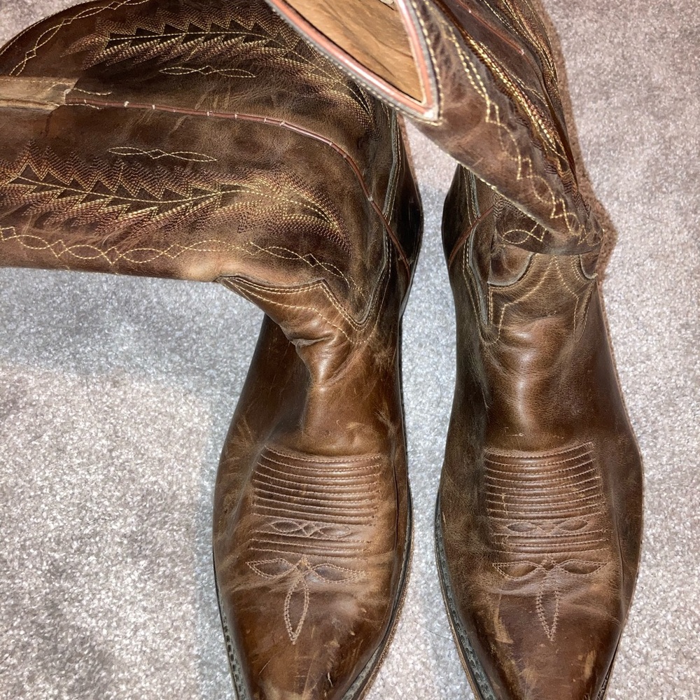 Dan Post Leather cowboy boots